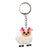 Cartoon Style Animal PVC Unisex Bag Pendant Keychain