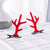 Cartoon Style Antlers Plush Plush Hair Clip 1 Pair