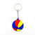 Cartoon Style Ball Pvc Unisex Bag Pendant Keychain