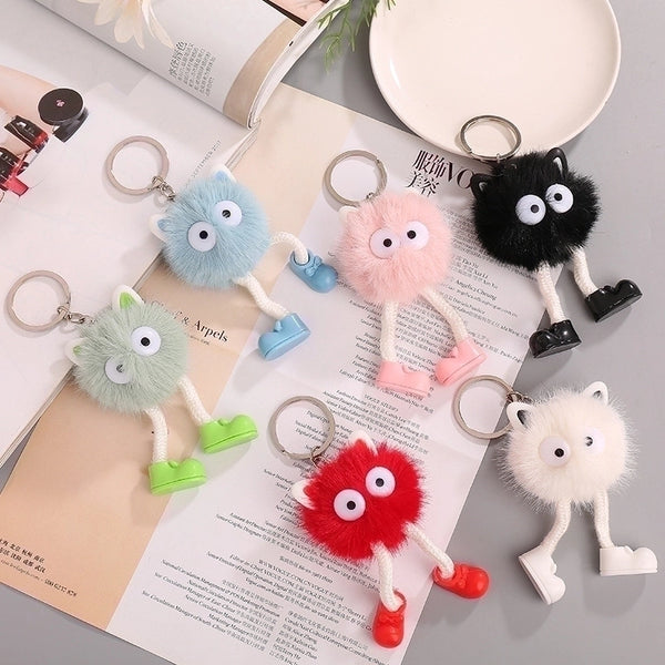 Cartoon Style Basic Cartoon Plush/resin/metal Bag Pendant Keychain