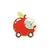 Cartoon Style Car Alloy Stoving Varnish Unisex Brooches