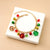 Cartoon Style Cartoon Character Alloy Resin Enamel Christmas Women's Bracelets