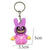 Cartoon Style Cartoon Character Silica Gel Unisex Bag Pendant Keychain