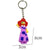 Cartoon Style Cartoon Character Silica Gel Unisex Bag Pendant Keychain