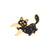 Cartoon Style Cat Alloy Enamel Unisex Brooches