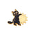 Cartoon Style Cat Alloy Enamel Unisex Brooches