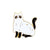 Cartoon Style Cat Alloy Stoving Varnish Unisex Brooches