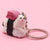 Cartoon Style Cat PVC Unisex Bag Pendant Keychain