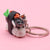 Cartoon Style Cat PVC Unisex Bag Pendant Keychain