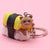 Cartoon Style Cat PVC Unisex Bag Pendant Keychain