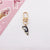 Cartoon Style Cat Zinc Alloy Women's Bag Pendant Keychain