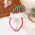 Cartoon Style Christmas Hat Plaid Cloth Stripe Party Headpieces 1 Piece