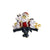 Cartoon Style Christmas Tree Alloy Enamel Rhinestones Unisex Brooches