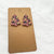 Cartoon Style Christmas Tree Arylic Printing Christmas Women's Earrings 1 Pair