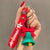 Cartoon Style Christmas Tree Bell Snowman Alloy Soft Glue Christmas Unisex Keychain