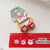 Cartoon Style Christmas Tree Bell Snowman Cloth Resin Hair Tie