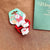 Cartoon Style Christmas Tree Bell Snowman Cloth Resin Hair Tie