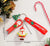 Cartoon Style Christmas Tree Santa Claus PVC Christmas Unisex Keychain