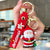 Cartoon Style Christmas Tree Santa Claus Snowman Soft Glue Metal Christmas Unisex Bag Pendant Keychain