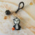 Cartoon Style Cool Style Pumpkin Bat Ghost Silica Gel Halloween Women's Bag Pendant Keychain