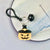 Cartoon Style Cool Style Pumpkin Bat Ghost Silica Gel Halloween Women's Bag Pendant Keychain