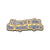 Cartoon Style Cowboy Style Letter Alloy Stamping Stoving Varnish Plating Unisex Brooches