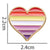 Cartoon Style Cowboy Style Rainbow Flag Heart Shape Alloy Stamping Stoving Varnish Plating Unisex Brooches