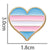 Cartoon Style Cowboy Style Rainbow Flag Heart Shape Alloy Stamping Stoving Varnish Plating Unisex Brooches