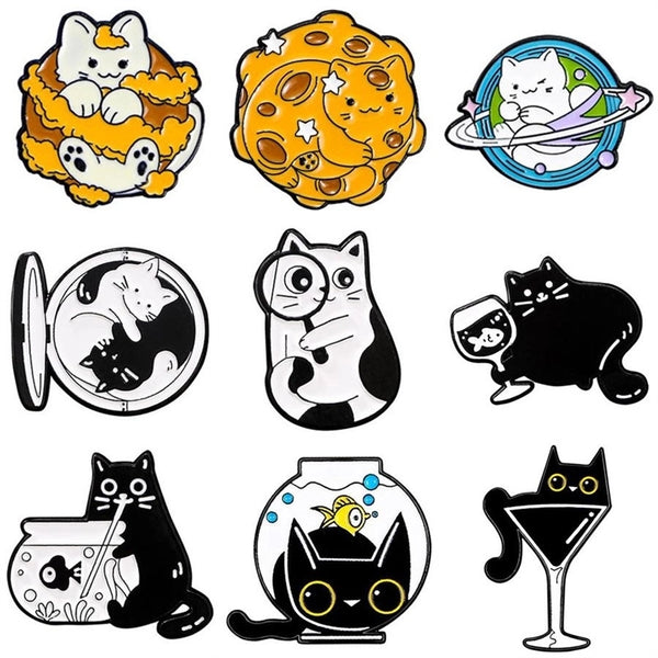 Cartoon Style Cute Animal Alloy Stamping Stoving Varnish Unisex Brooches