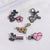 Cartoon Style Cute Animal Letter Heart Shape Alloy Stamping Stoving Varnish Unisex Brooches