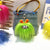 Cartoon Style Cute Animal Monster Plush Unisex Keychain