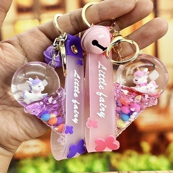 Cartoon Style Cute  Arylic Unisex Bag Pendant Keychain