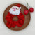 Cartoon Style Cute Christmas Hat Christmas Tree Santa Claus Flannel Hair Tie