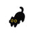 Cartoon Style Cute Cowboy Style Animal Cat Alloy Stamping Stoving Varnish Plating Unisex Brooches