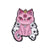 Cartoon Style Cute Cowboy Style Bat Skull Alloy Stamping Stoving Varnish Unisex Brooches