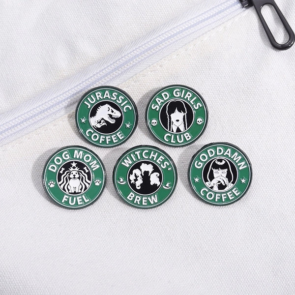 Cartoon Style Cute Cowboy Style Letter Alloy Stamping Stoving Varnish Plating Women's Brooches