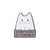 Cartoon Style Cute Cowboy Style Letter Rainbow Cat Alloy Stamping Stoving Varnish Plating Unisex Brooches