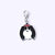 Cartoon Style Cute Dog Metal Unisex Bag Pendant Keychain