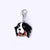 Cartoon Style Cute Dog Metal Unisex Bag Pendant Keychain