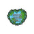 Cartoon Style Cute Earth Letter Plant Alloy Stamping Stoving Varnish Plating Unisex Brooches