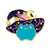 Cartoon Style Cute Frog Alloy Stoving Varnish Plating Unisex Brooches