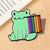 Cartoon Style Cute Frog Alloy Stoving Varnish Unisex Brooches