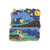 Cartoon Style Cute Modern Style Pin Cartoon Character Starry Sky Oil Painting Alloy Plating Unisex Brooches