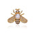 Cartoon Style Cute Pin Animal Insect Alloy Enamel Plating Inlay Rhinestones Unisex Brooches