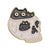 Cartoon Style Cute Pin Book Moon Cat Alloy Plating Unisex Brooches