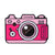 Cartoon Style Cute Pin Camera Alloy Stoving Varnish Unisex Brooches