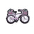 Cartoon Style Cute Pin Car Bicycle Flower Alloy Plating Unisex Brooches