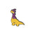 Cartoon Style Cute Pin Dinosaur Alloy Stoving Varnish Women's Brooches