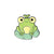 Cartoon Style Cute Pin Frog Alloy Stoving Varnish Unisex Brooches