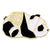 Cartoon Style Cute Rabbit Animal Panda Alloy Stamping Stoving Varnish Plating Unisex Brooches Collar Pin